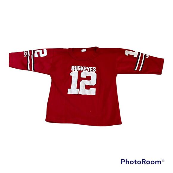 Hutch Other - Vintage OHIO STATE Buckeyes Single Stitch Jersey Youth Small